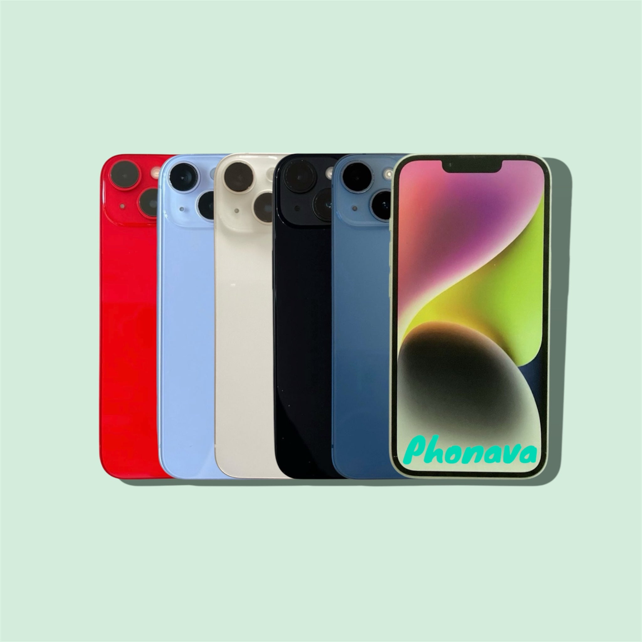 IPhone 14 - 128/256 GB - Midnight/Blau/Starlight/Lila-purple