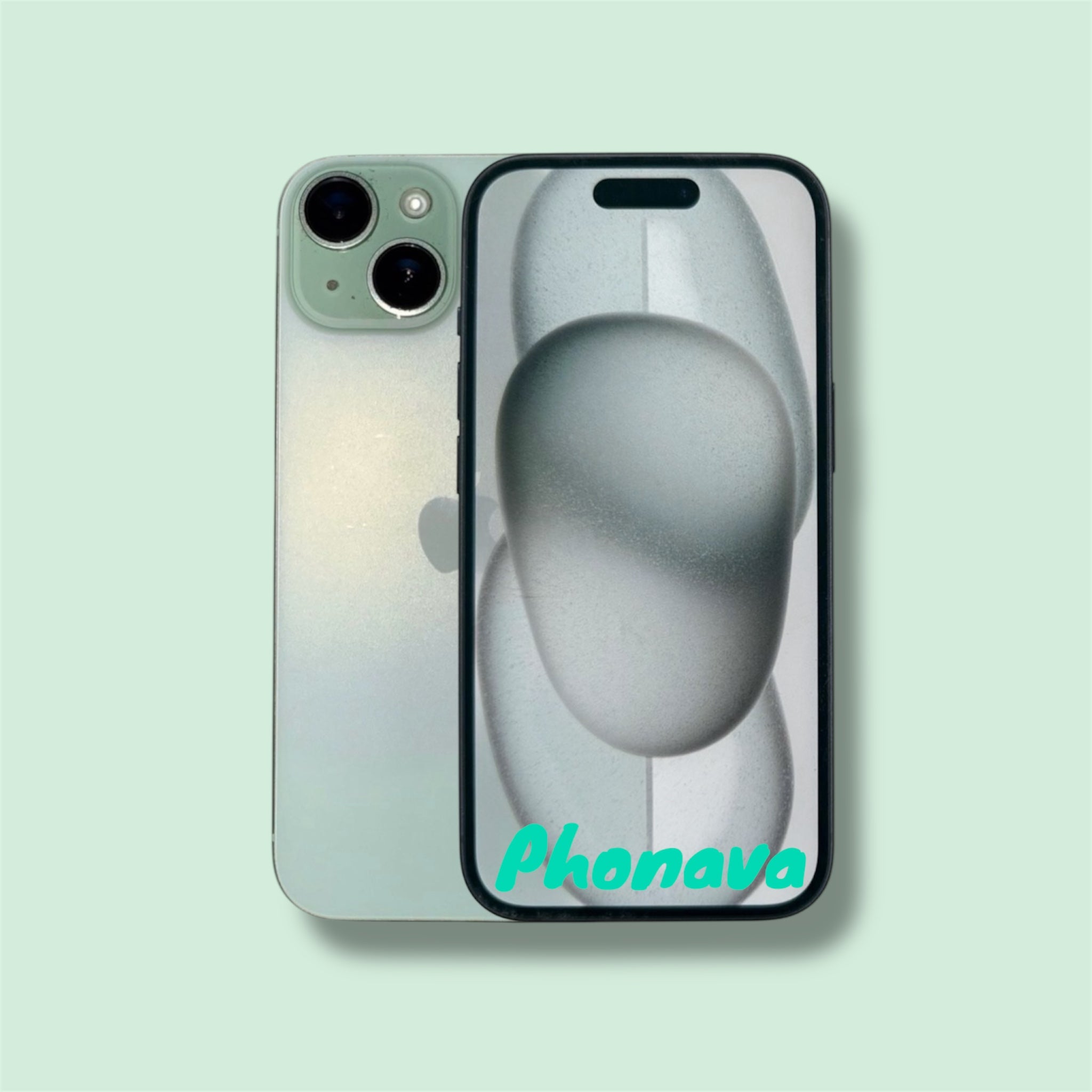 IPhone 15 - 128 GB - Schwarz/Grün/Pink