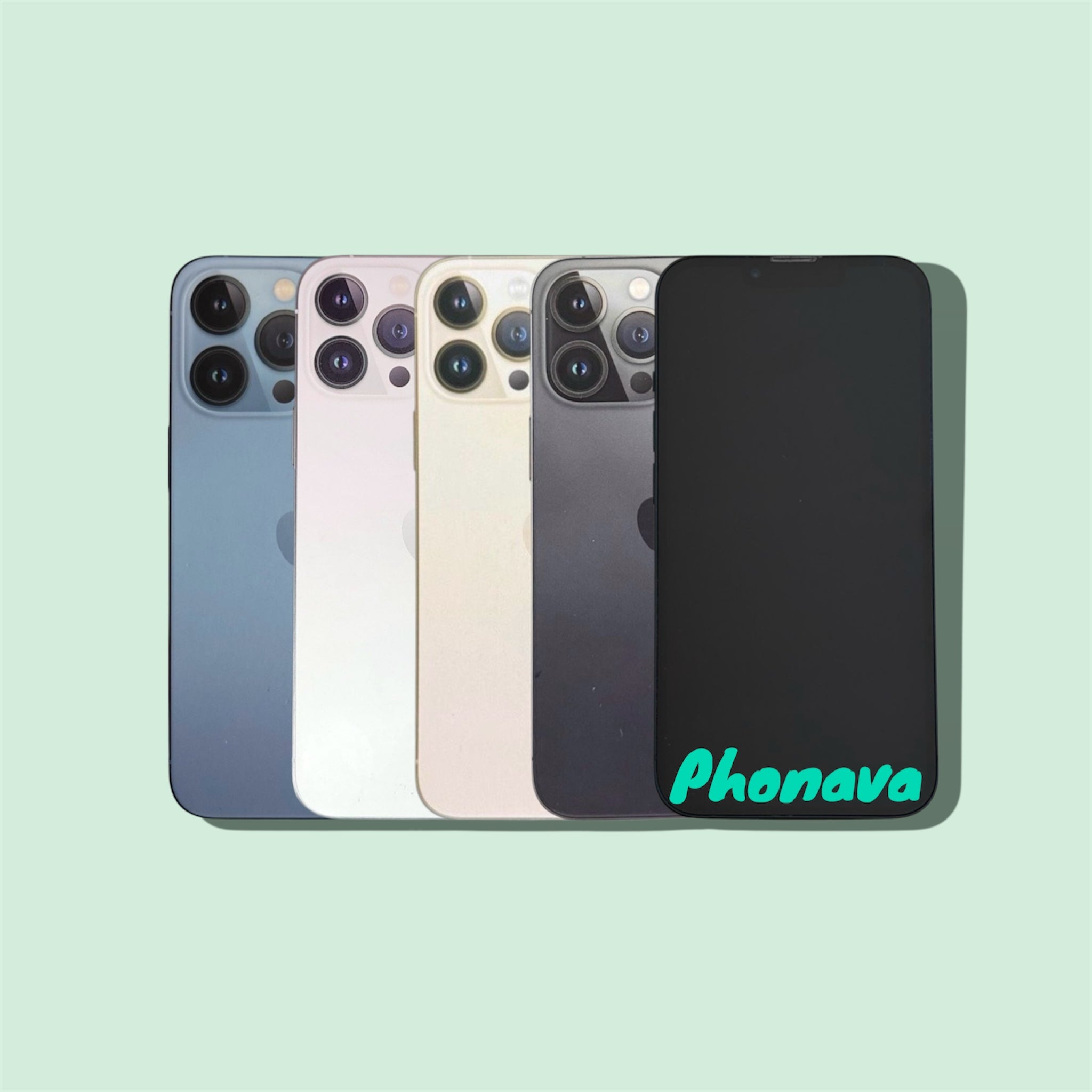 Iphone 13 Pro - 128/256 GB - Pazifikblau/Graphit/Silber/Gold