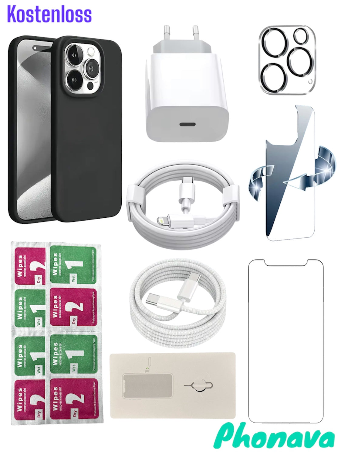 IPhone 15 Pro - 128/256 GB - White/Blue/Black/Natural Titanium