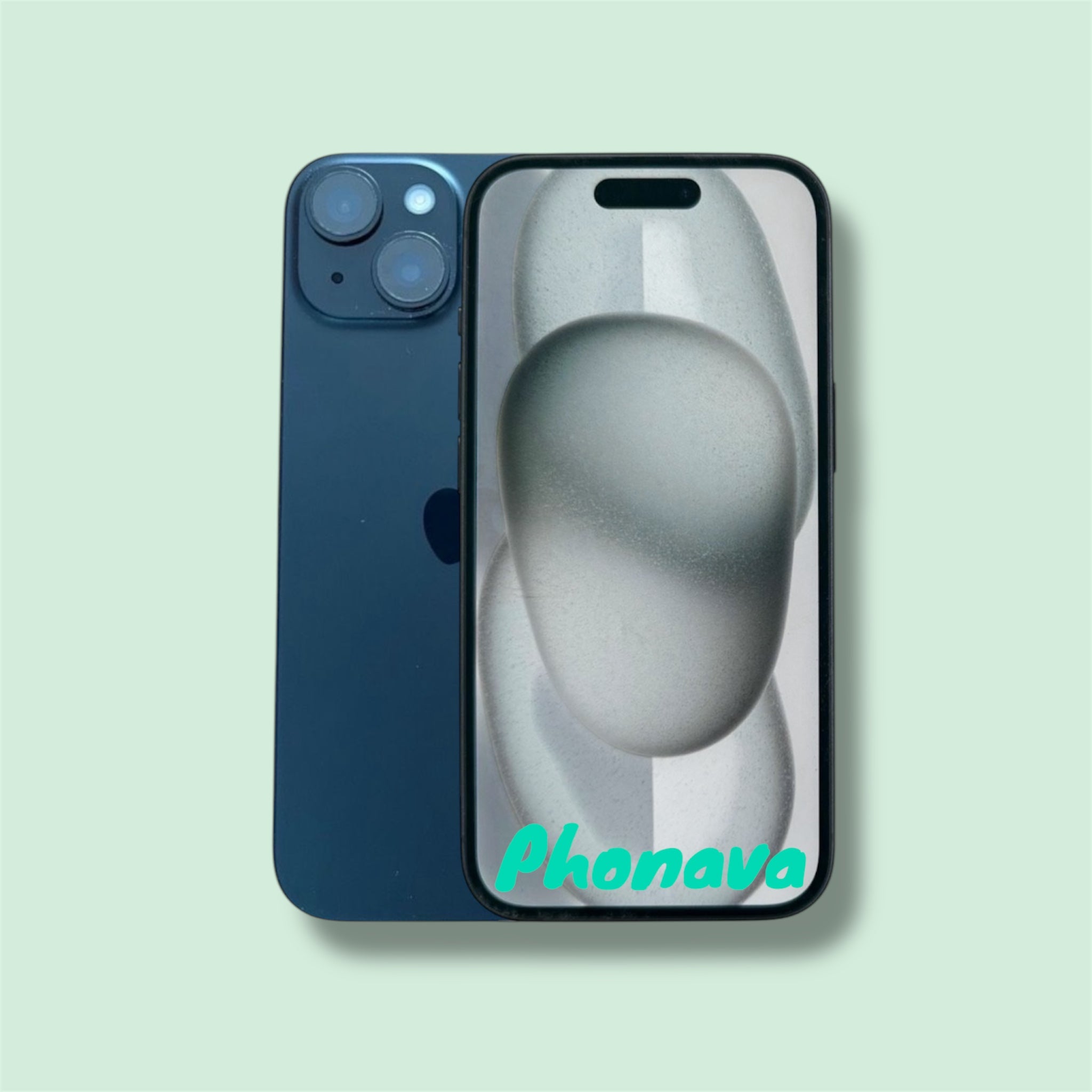 IPhone 15 - 128 GB - Schwarz/Grün/Pink